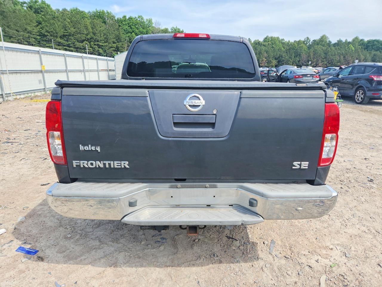 2010 Nissan Frontier Se V6 Gray vin: 1N6AD0ERXAC420894