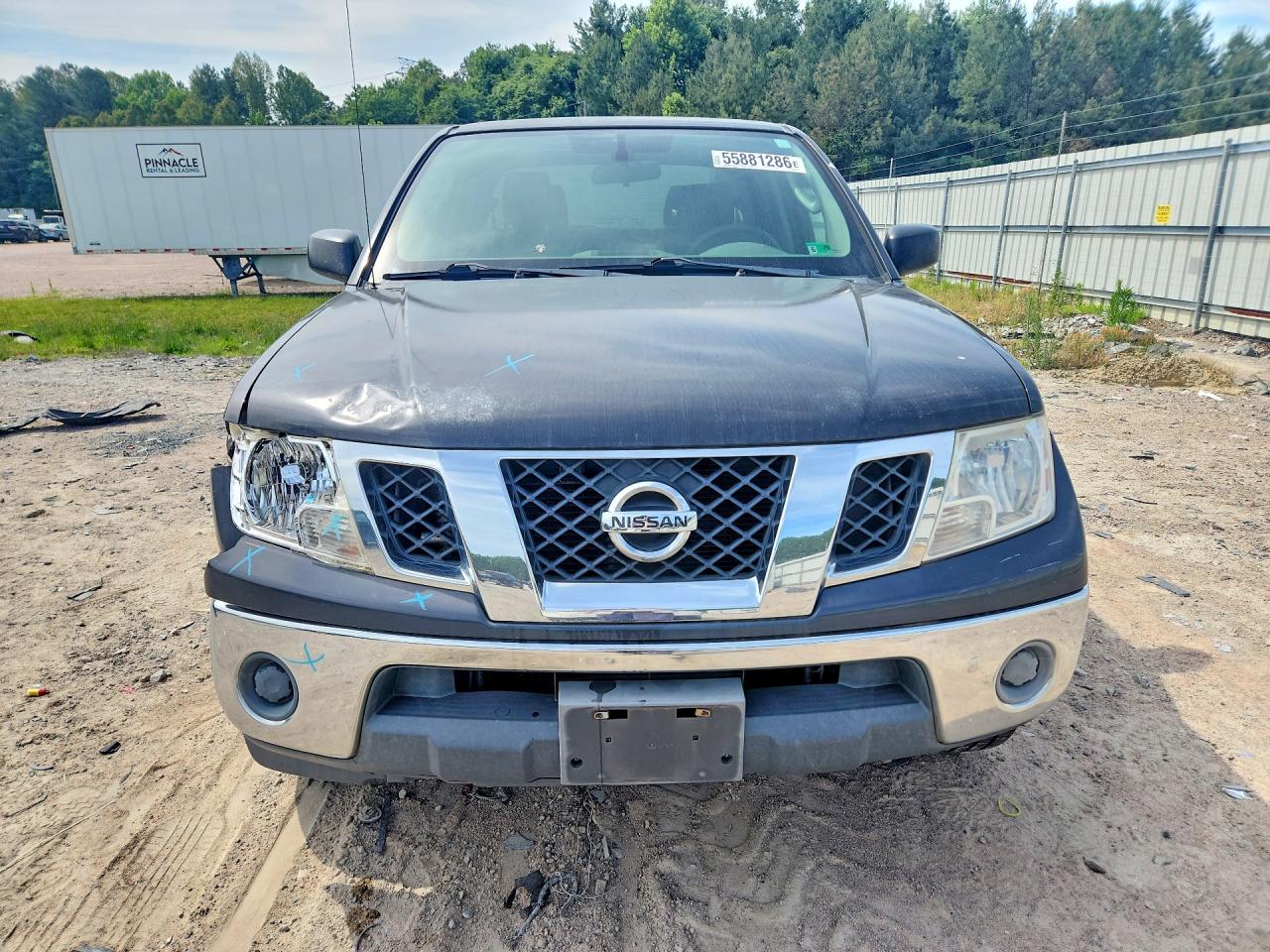 2010 Nissan Frontier Se V6 Gray vin: 1N6AD0ERXAC420894