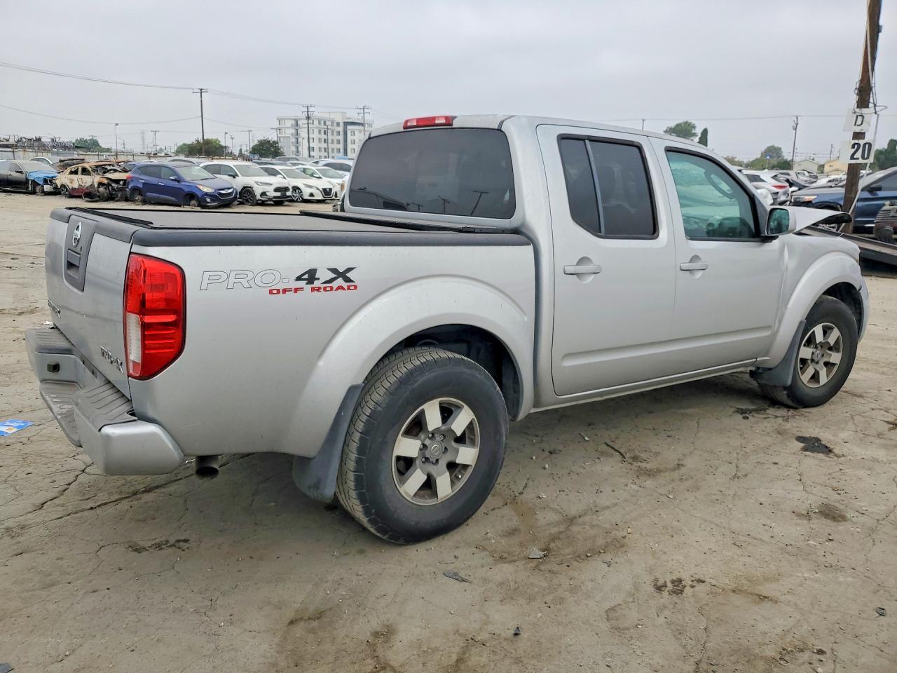 2011 Nissan Frontier S Silver vin: 1N6AD0ERXBC435266
