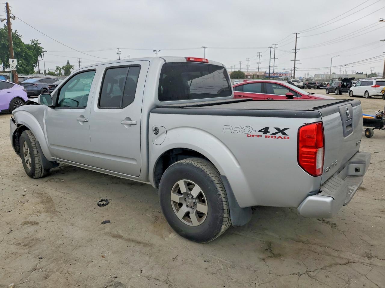 2011 Nissan Frontier S Silver vin: 1N6AD0ERXBC435266