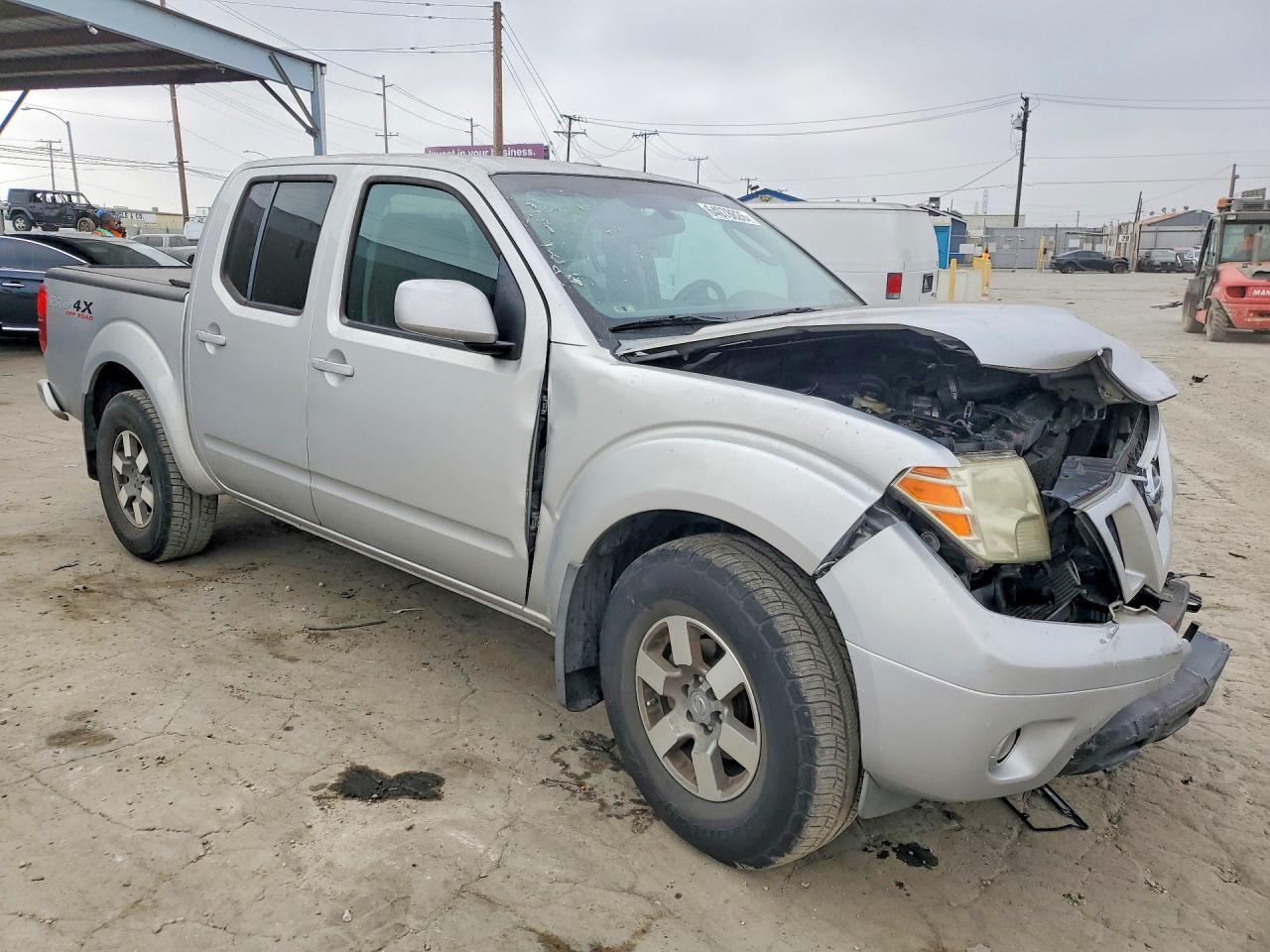 2011 Nissan Frontier S Silver vin: 1N6AD0ERXBC435266