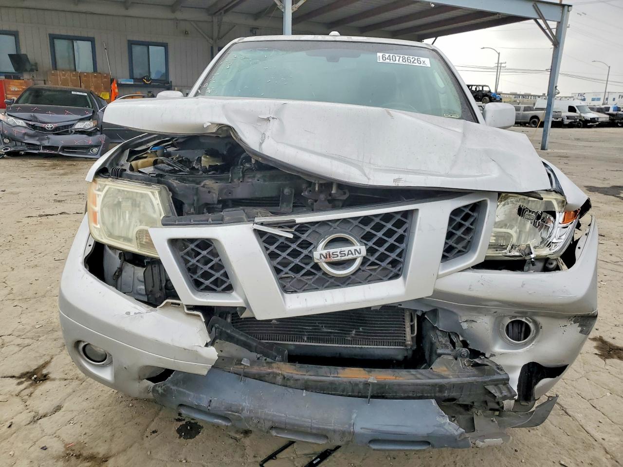 2011 Nissan Frontier S Silver vin: 1N6AD0ERXBC435266