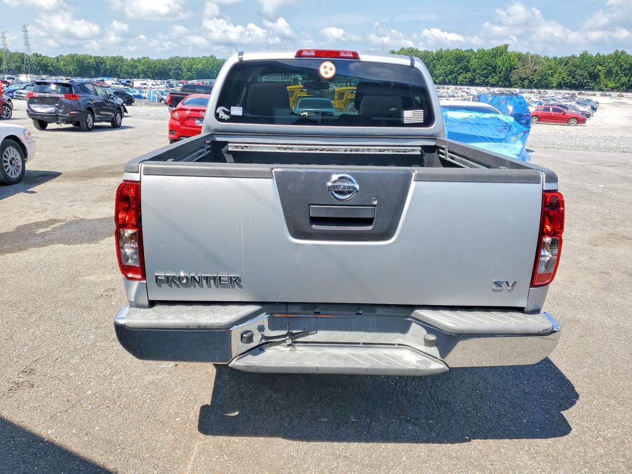 2011 Nissan Frontier S Silver vin: 1N6AD0ERXBC447613