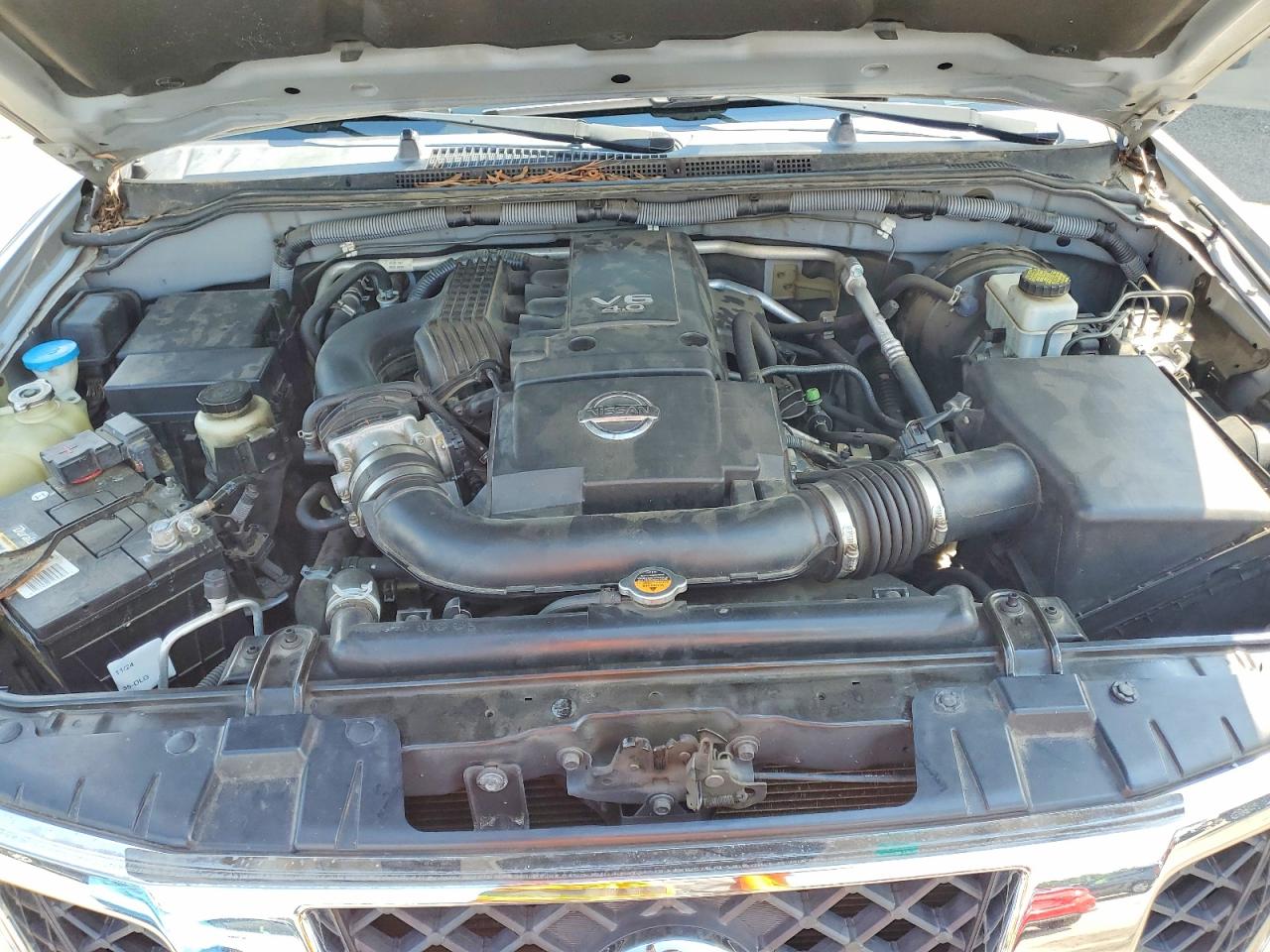 2011 Nissan Frontier S Silver vin: 1N6AD0ERXBC447613