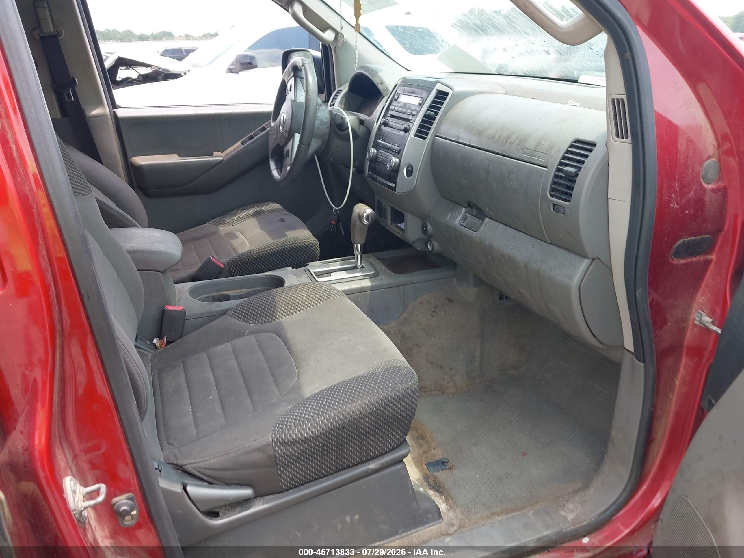 2012 Nissan Frontier Sv Red vin: 1N6AD0ERXCC412152