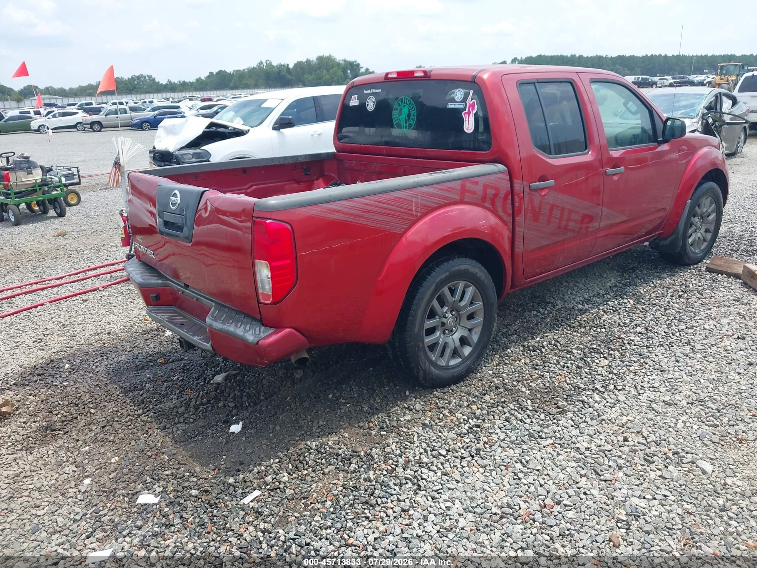 2012 Nissan Frontier Sv Red vin: 1N6AD0ERXCC412152