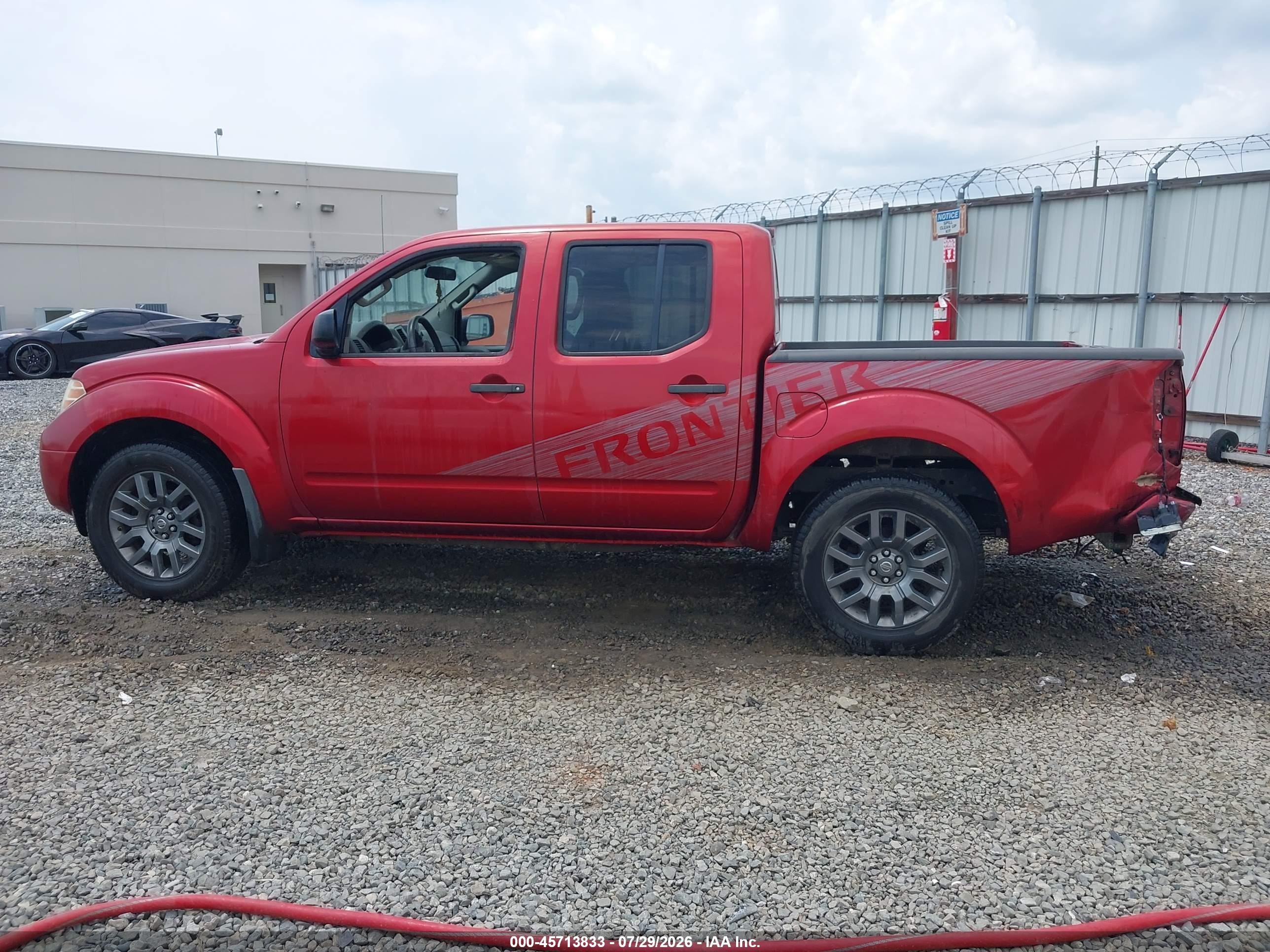 2012 Nissan Frontier Sv Red vin: 1N6AD0ERXCC412152
