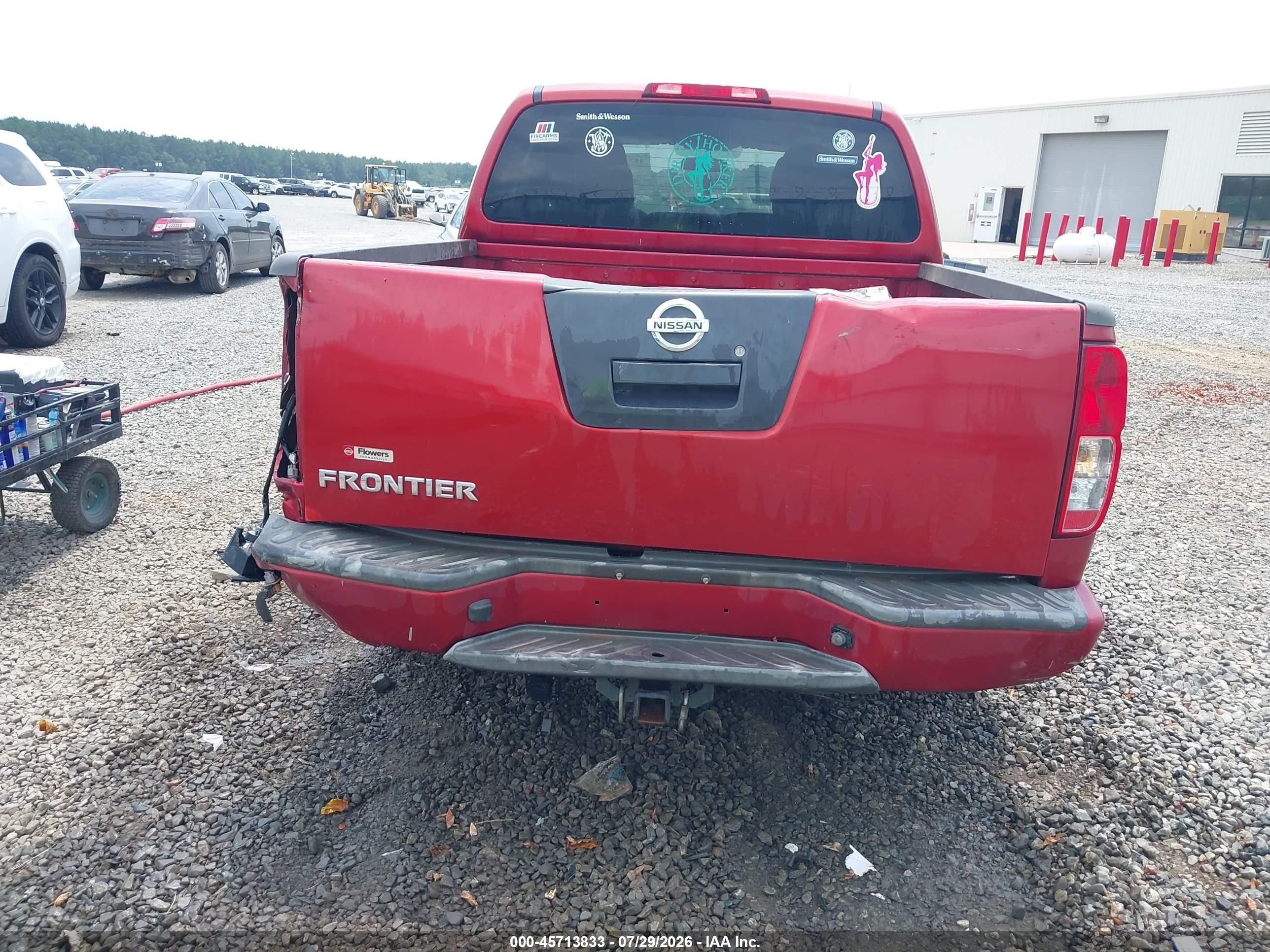2012 Nissan Frontier Sv Red vin: 1N6AD0ERXCC412152