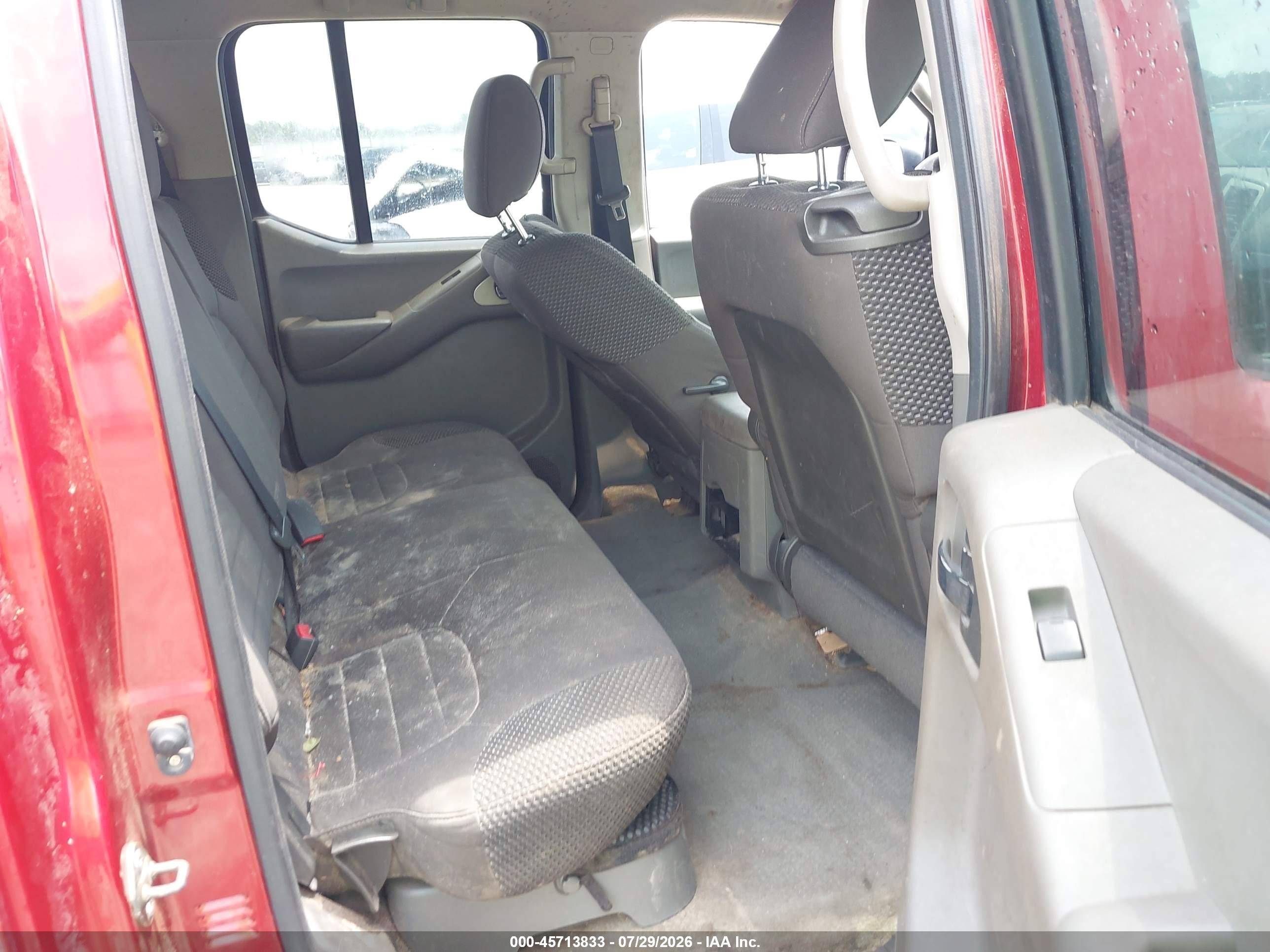 2012 Nissan Frontier Sv Red vin: 1N6AD0ERXCC412152