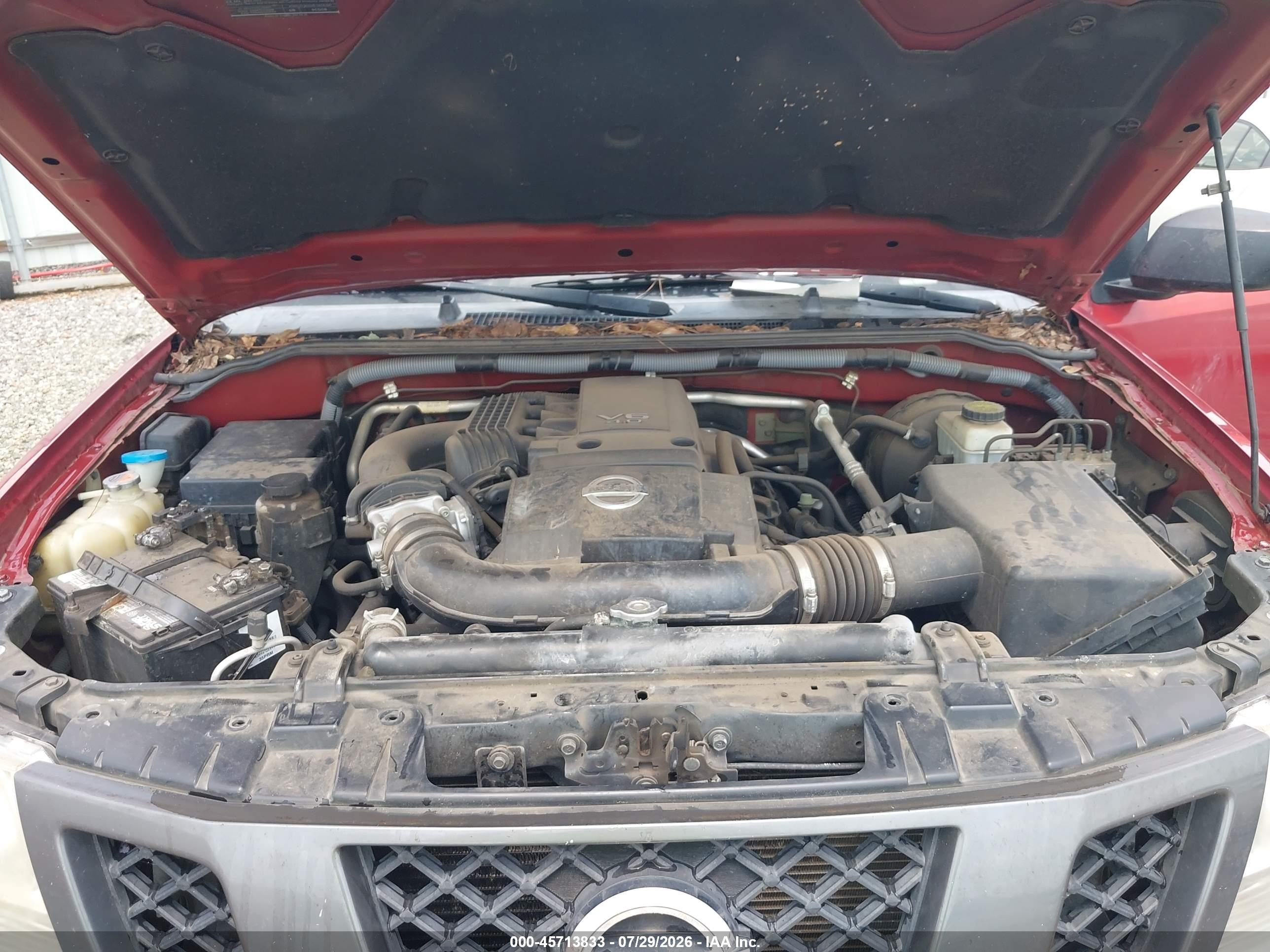 2012 Nissan Frontier Sv Red vin: 1N6AD0ERXCC412152