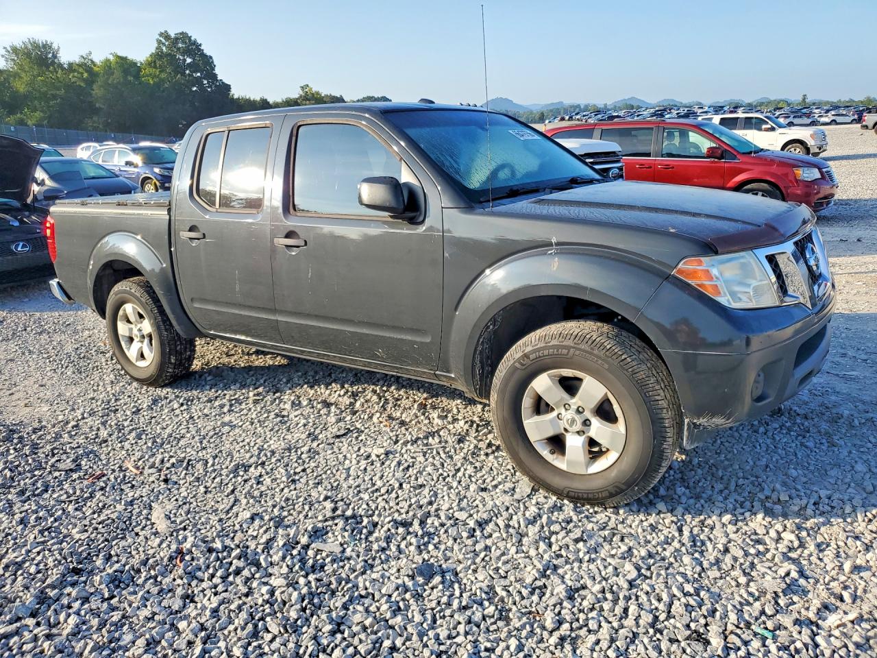 2012 Nissan Frontier S Gray vin: 1N6AD0ERXCC421157