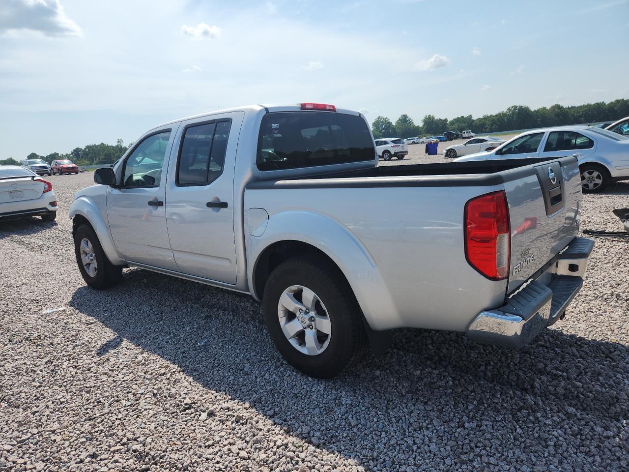 2012 Nissan Frontier S Silver vin: 1N6AD0ERXCC423054