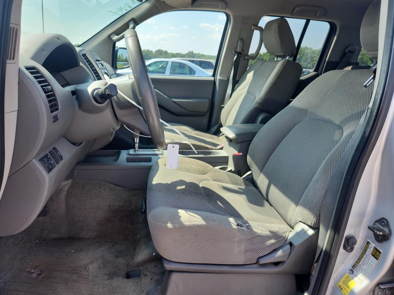 2012 Nissan Frontier S Silver vin: 1N6AD0ERXCC423054