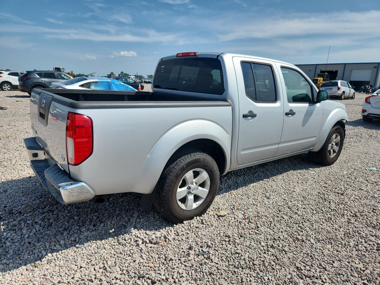 2012 Nissan Frontier S Silver vin: 1N6AD0ERXCC423054