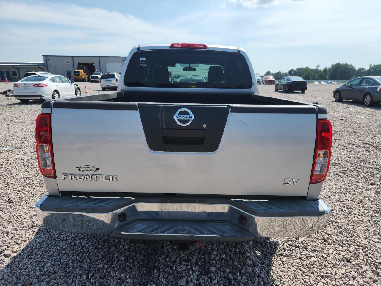 2012 Nissan Frontier S Silver vin: 1N6AD0ERXCC423054
