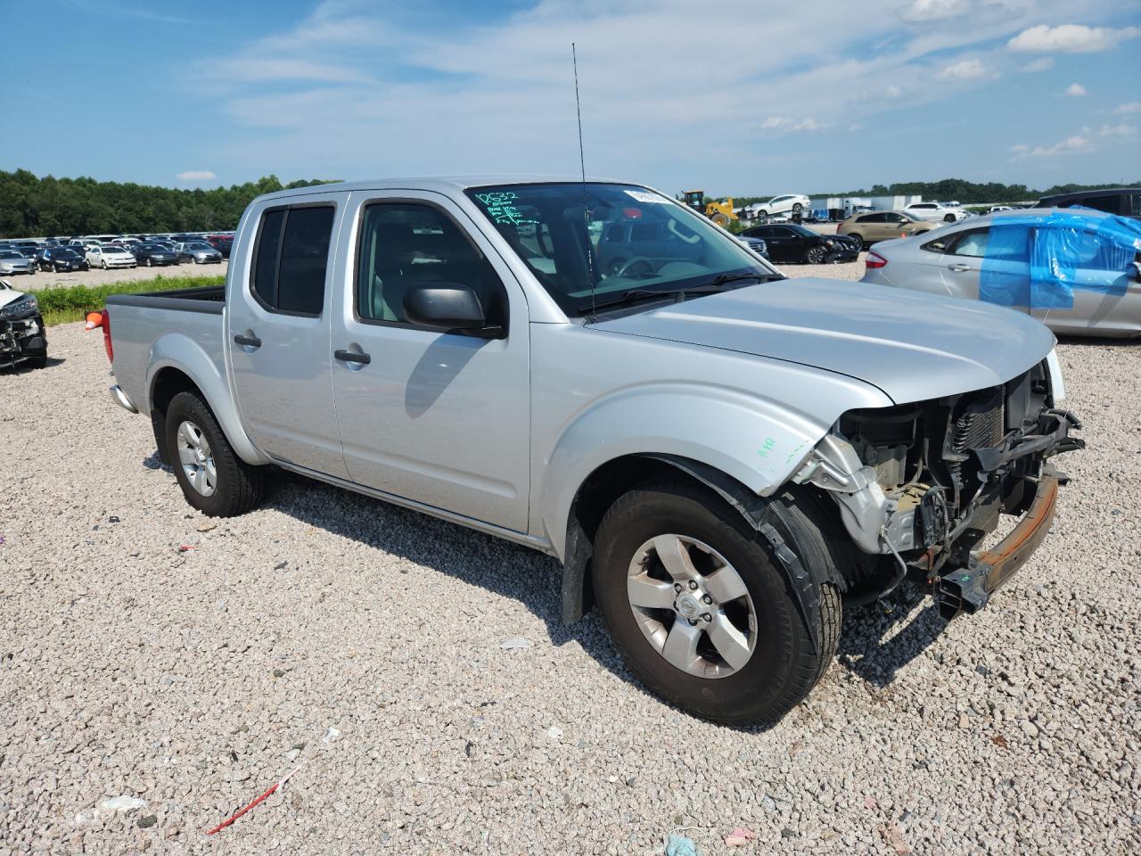 2012 Nissan Frontier S Silver vin: 1N6AD0ERXCC423054