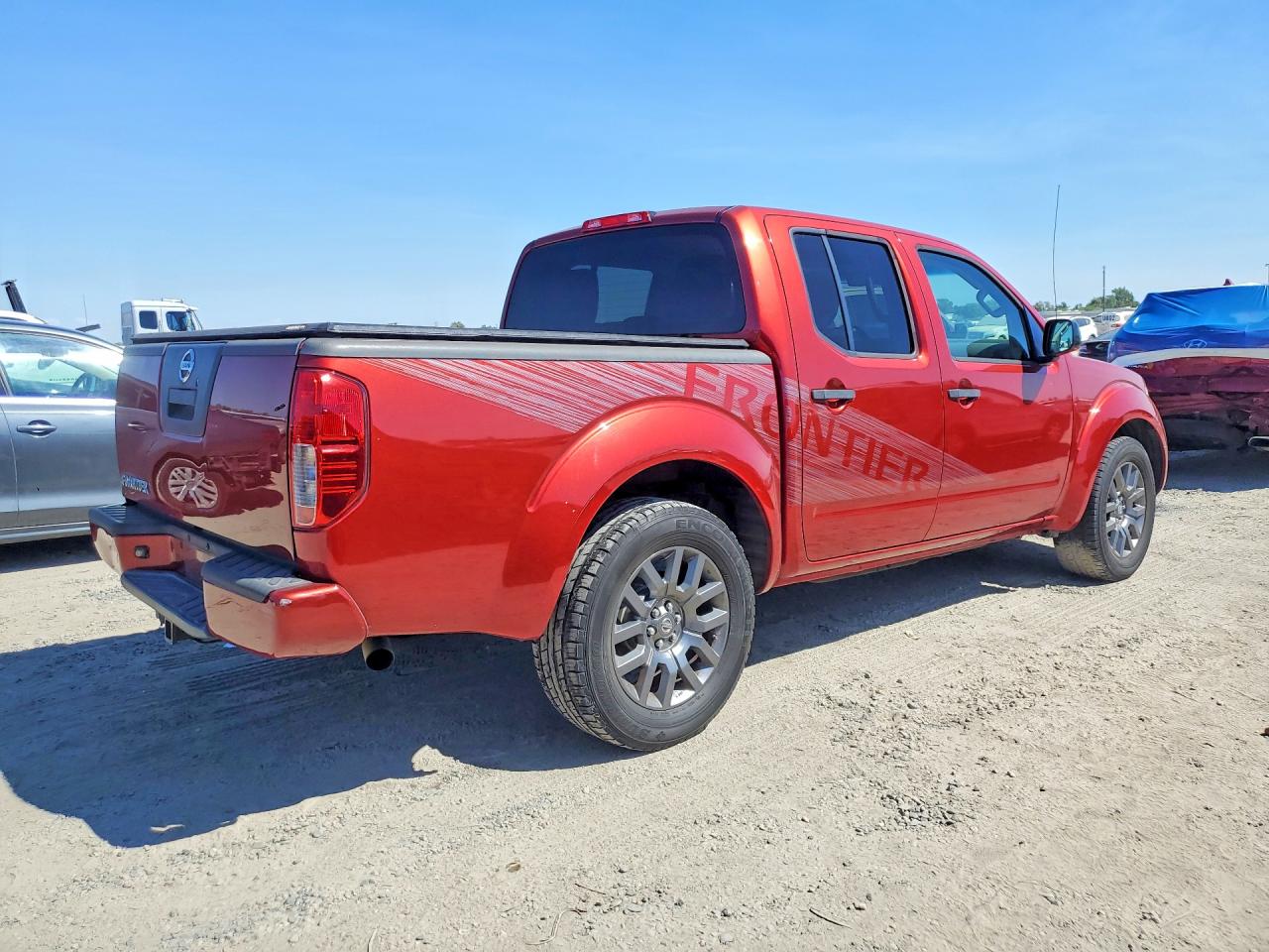 2012 Nissan Frontier S Красный vin: 1N6AD0ERXCC444163