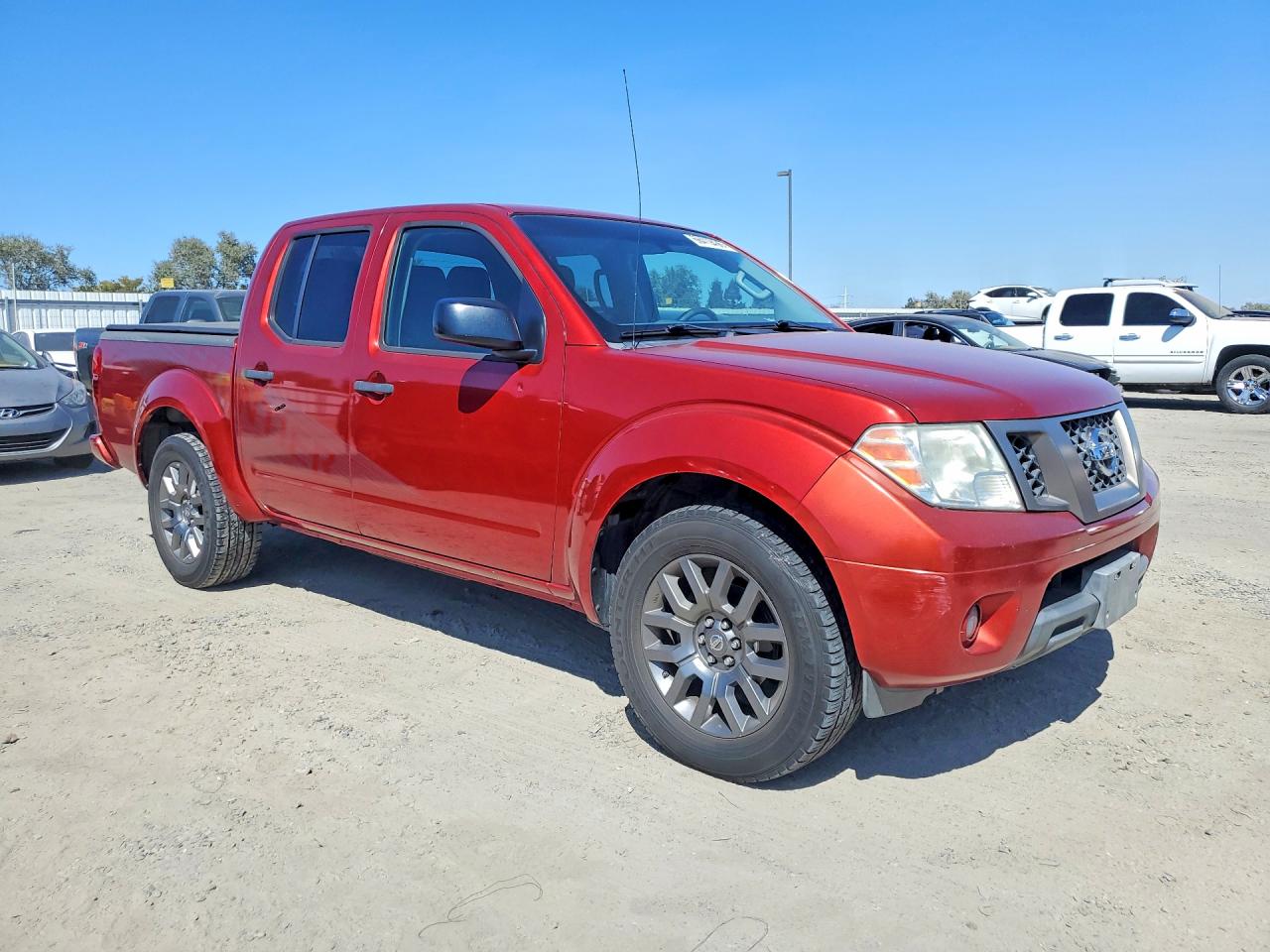 2012 Nissan Frontier S Красный vin: 1N6AD0ERXCC444163