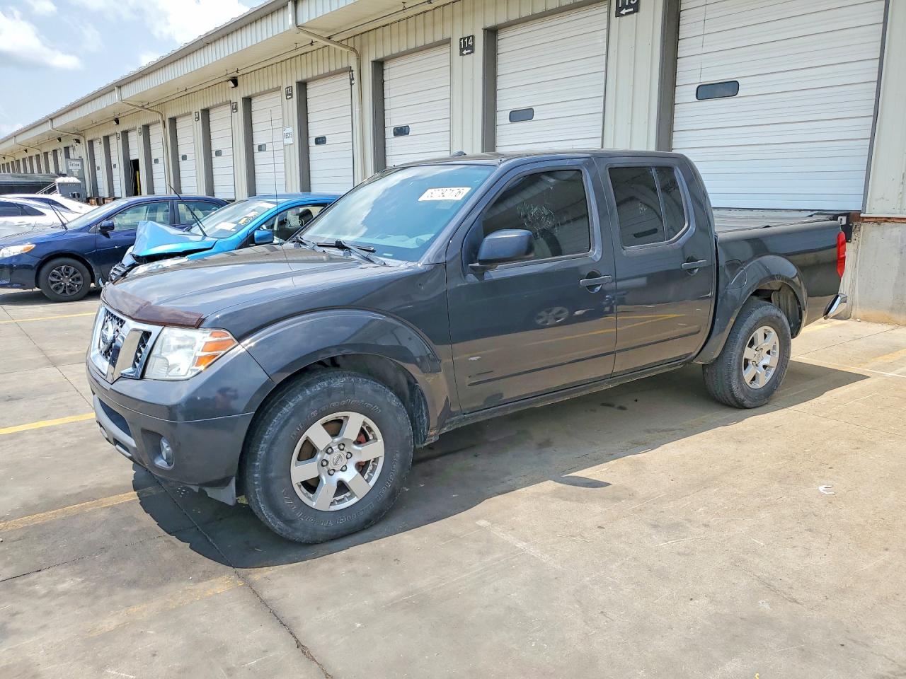 2012 Nissan Frontier S Gray vin: 1N6AD0ERXCC446317