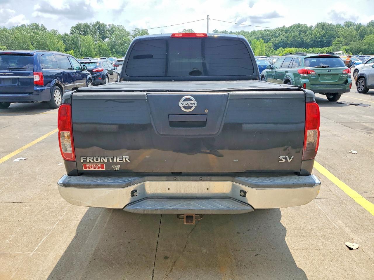 2012 Nissan Frontier S Gray vin: 1N6AD0ERXCC446317