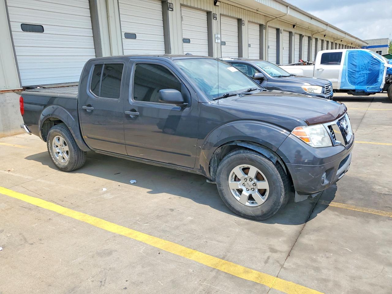 2012 Nissan Frontier S Gray vin: 1N6AD0ERXCC446317