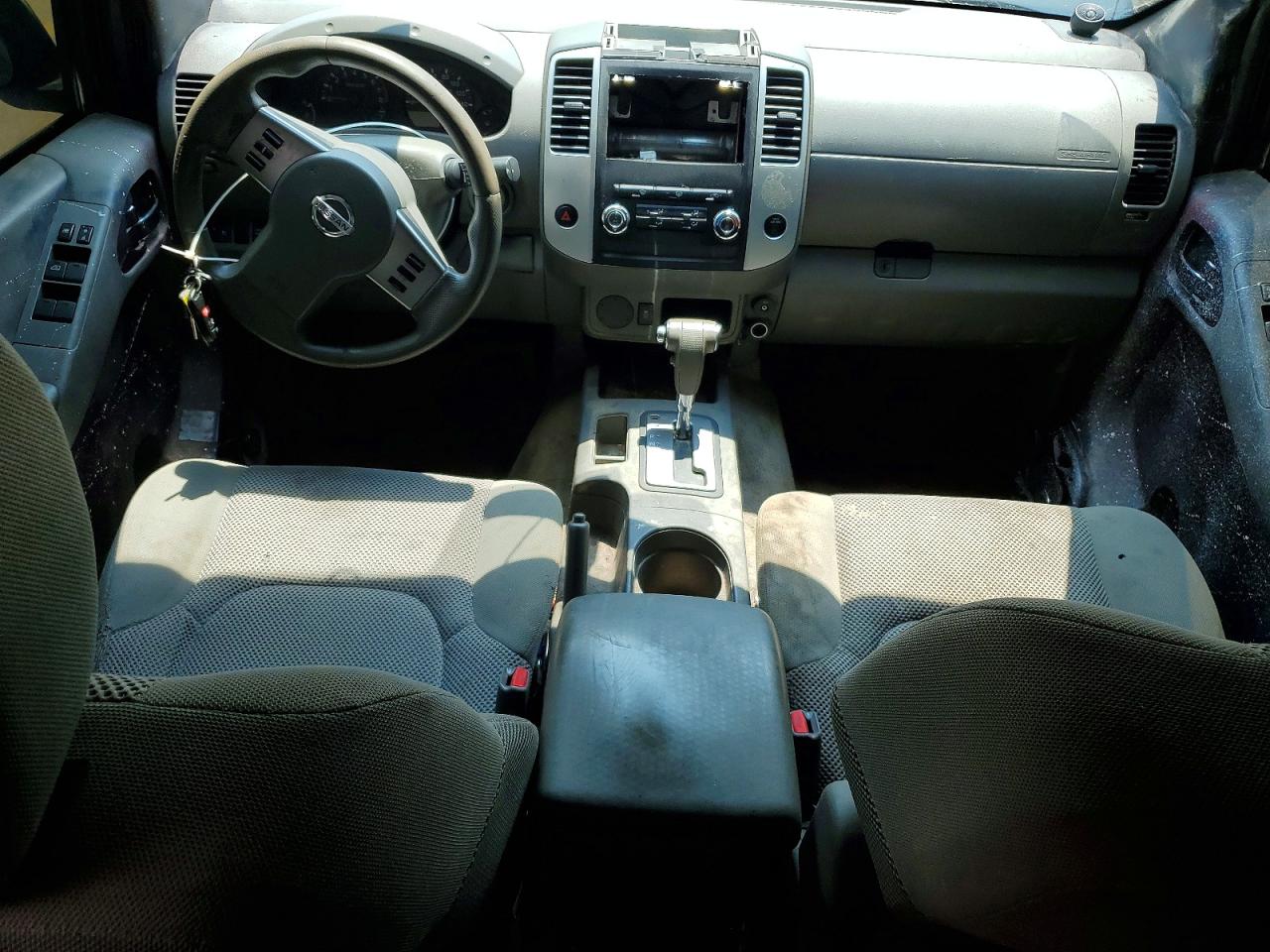2012 Nissan Frontier S Gray vin: 1N6AD0ERXCC446317