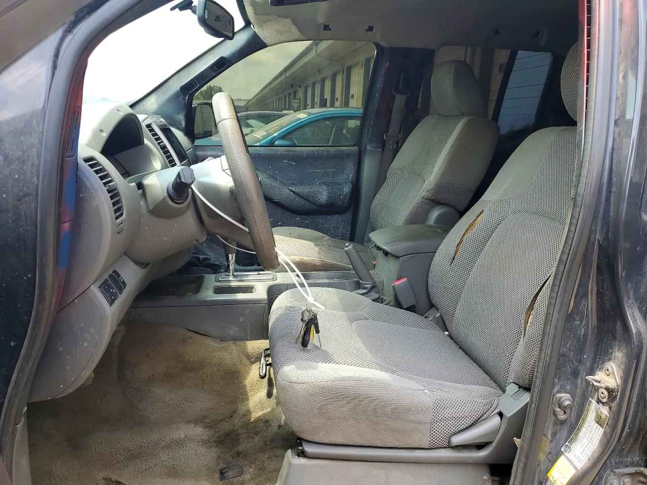 2012 Nissan Frontier S Gray vin: 1N6AD0ERXCC446317