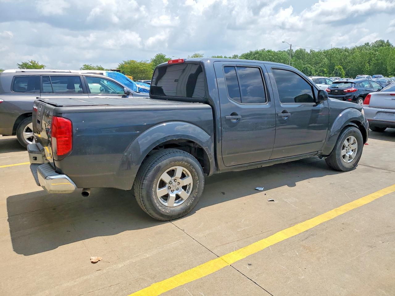2012 Nissan Frontier S Gray vin: 1N6AD0ERXCC446317