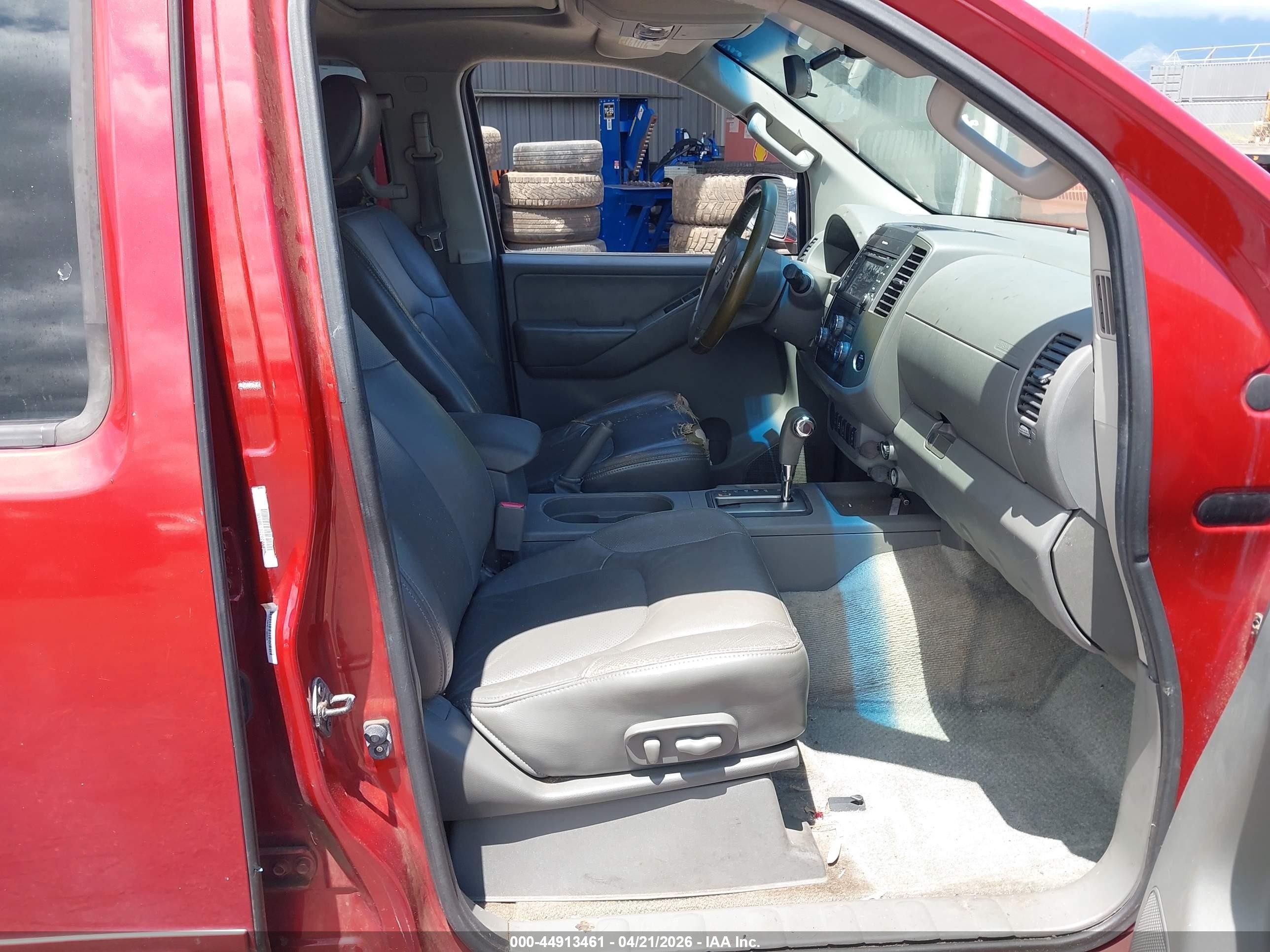2013 Nissan Frontier Sl Red vin: 1N6AD0ERXDN725174