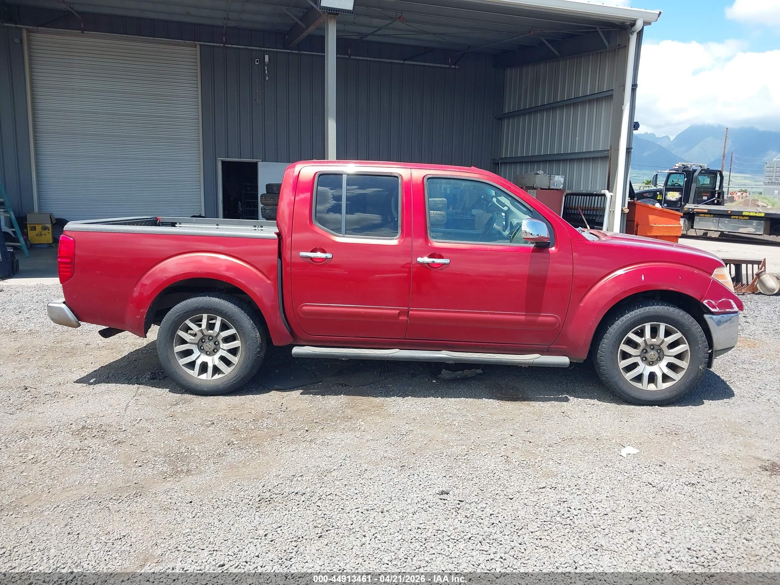 2013 Nissan Frontier Sl Red vin: 1N6AD0ERXDN725174
