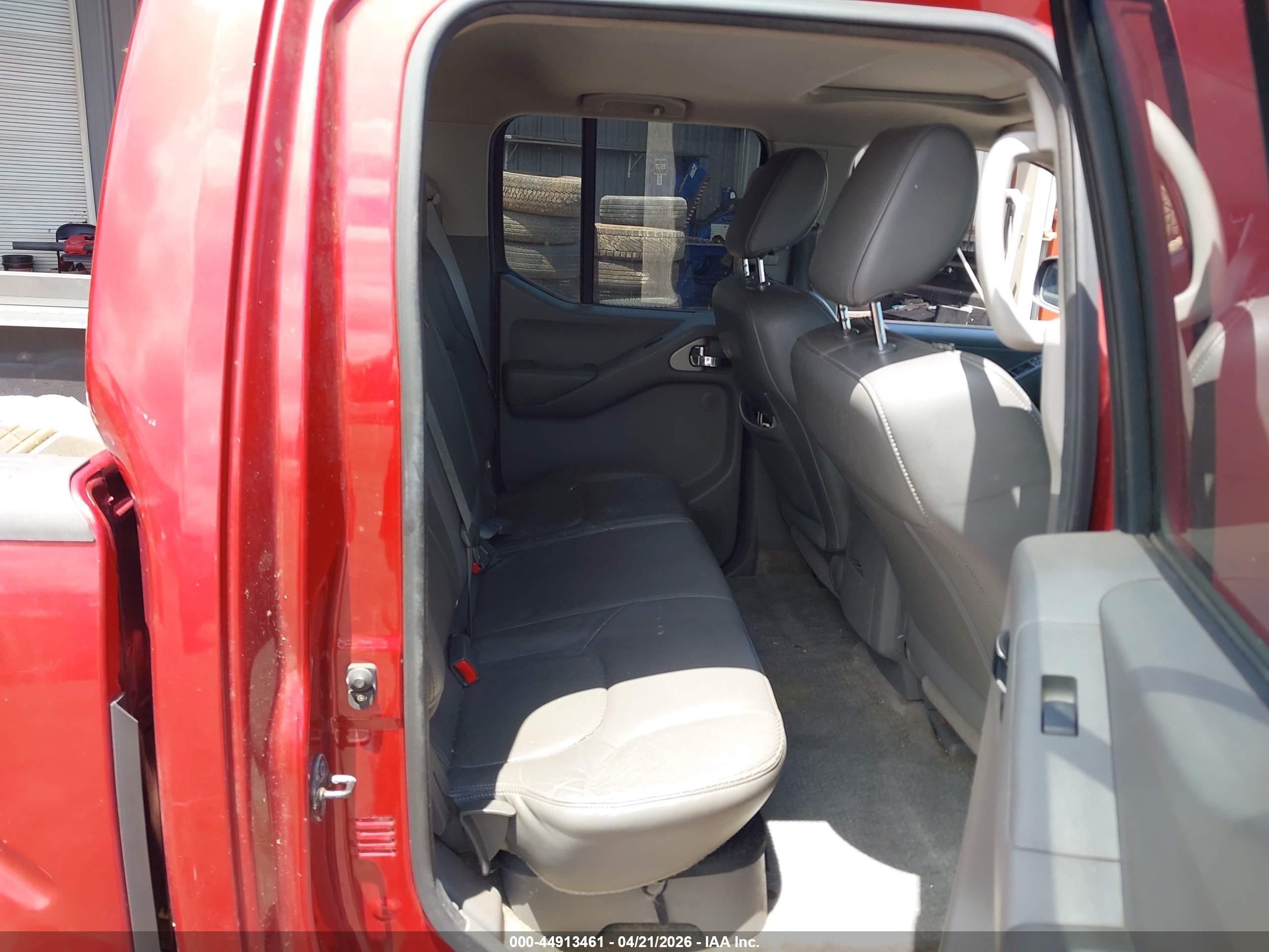 2013 Nissan Frontier Sl Red vin: 1N6AD0ERXDN725174