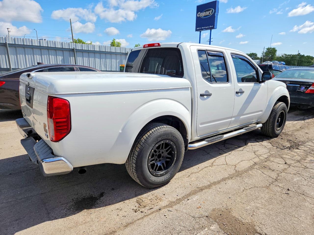 2013 Nissan Frontier S White vin: 1N6AD0ERXDN729161
