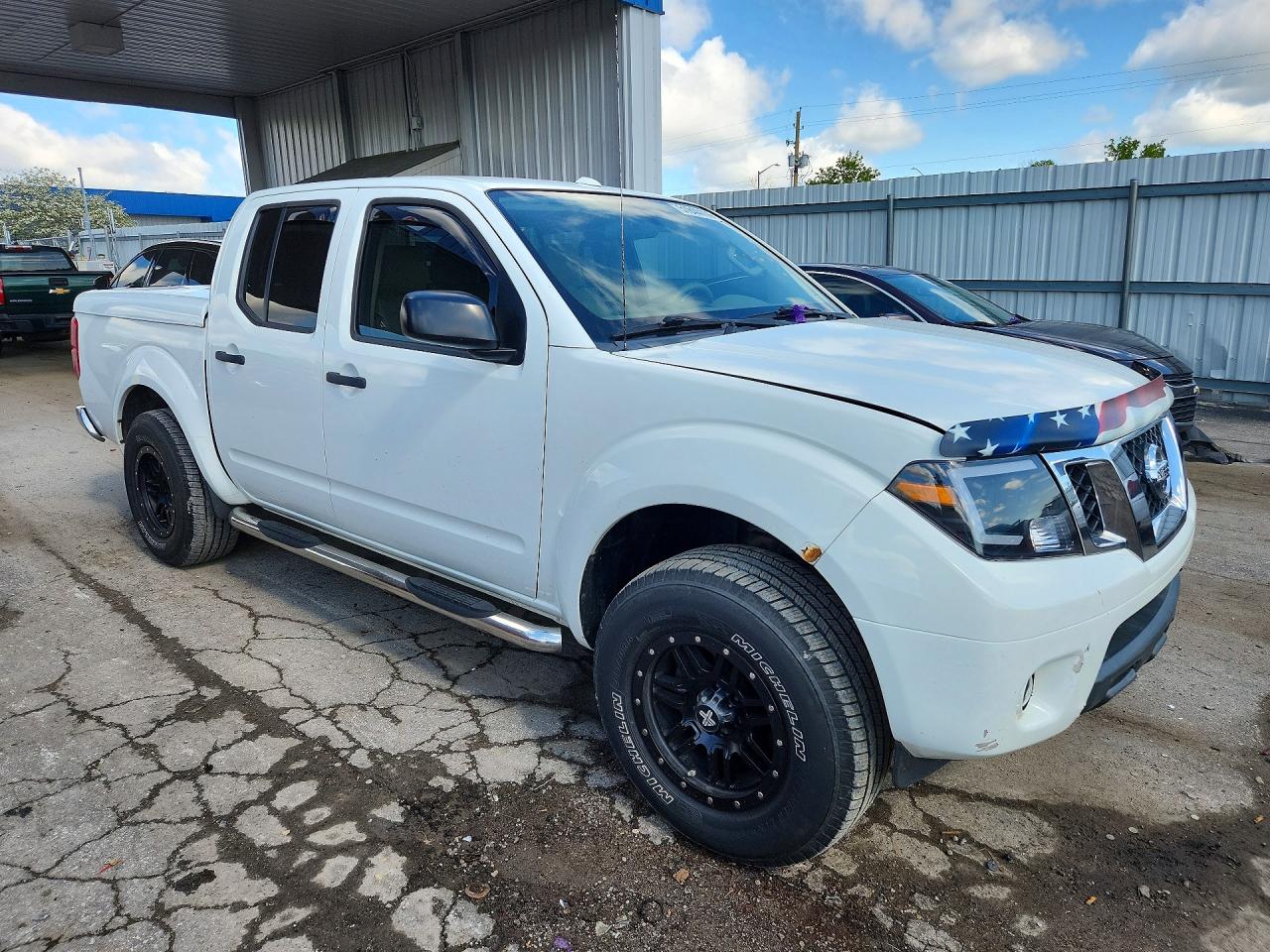 2013 Nissan Frontier S White vin: 1N6AD0ERXDN729161
