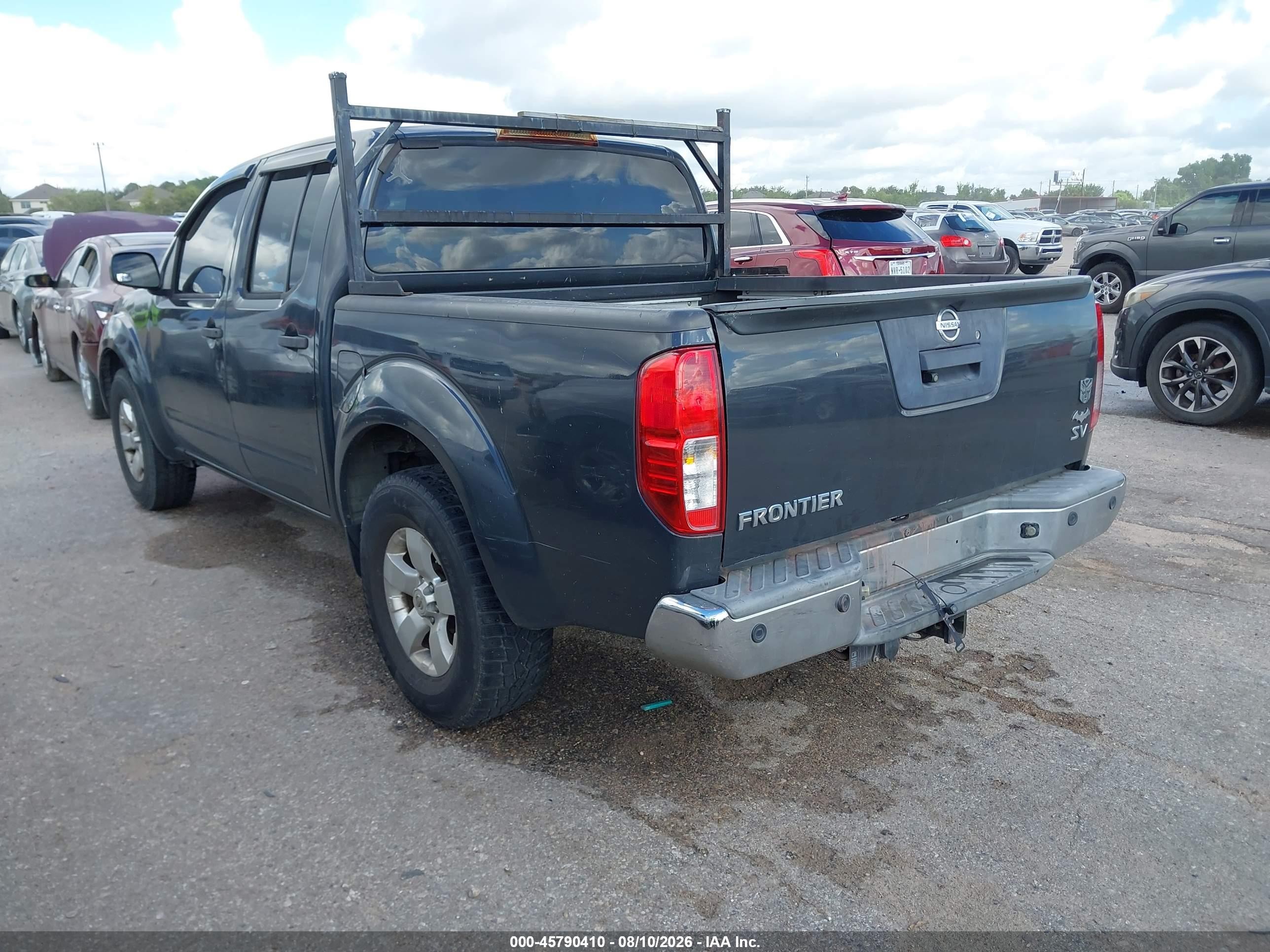 2013 Nissan Frontier Sv Gray vin: 1N6AD0ERXDN747109
