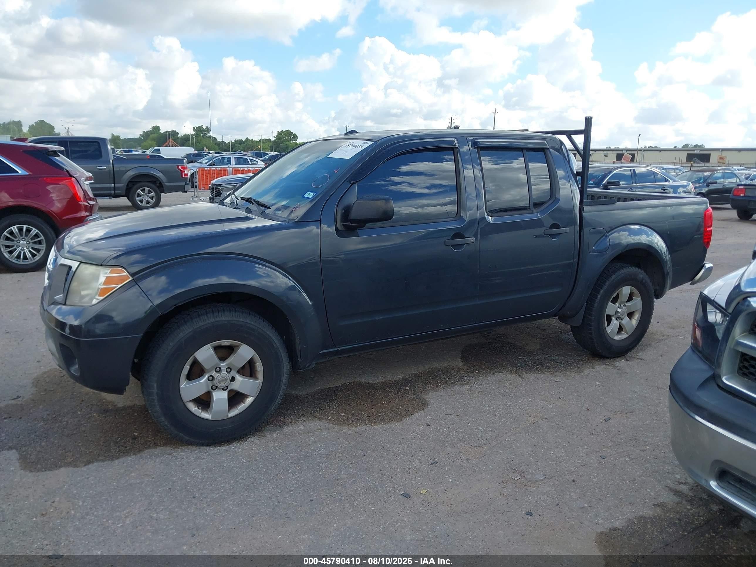 2013 Nissan Frontier Sv Gray vin: 1N6AD0ERXDN747109