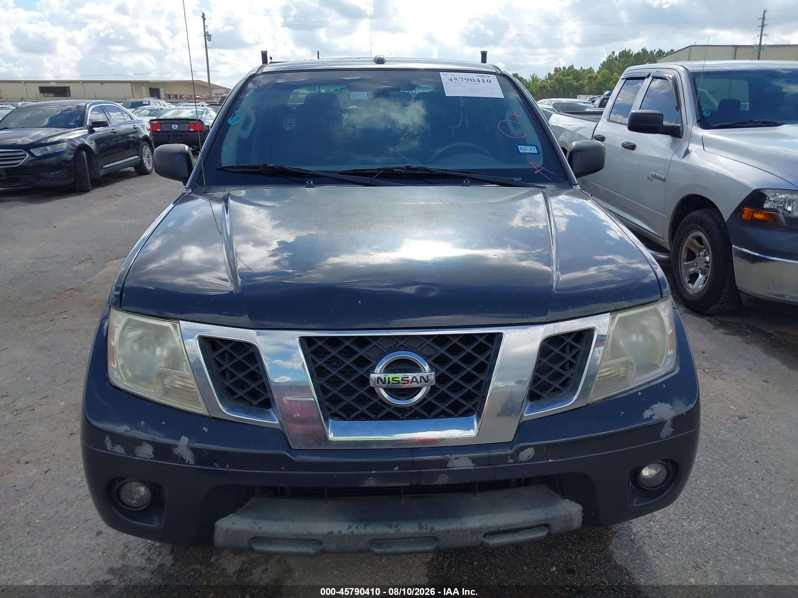 2013 Nissan Frontier Sv Gray vin: 1N6AD0ERXDN747109