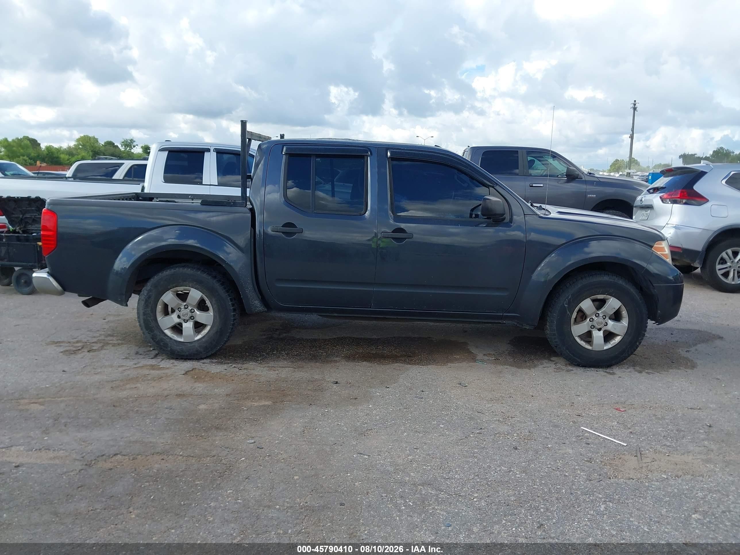 2013 Nissan Frontier Sv Gray vin: 1N6AD0ERXDN747109