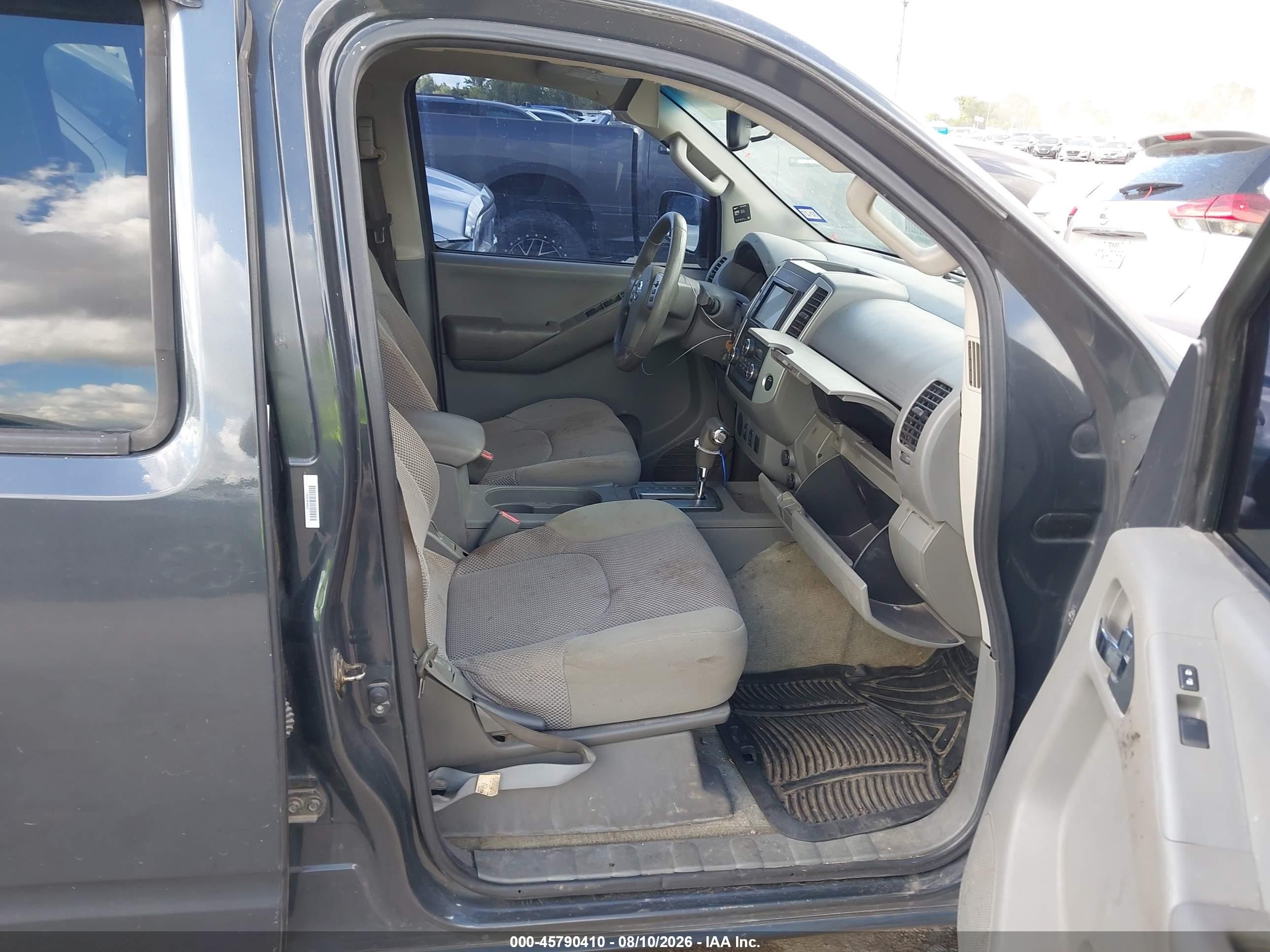 2013 Nissan Frontier Sv Gray vin: 1N6AD0ERXDN747109