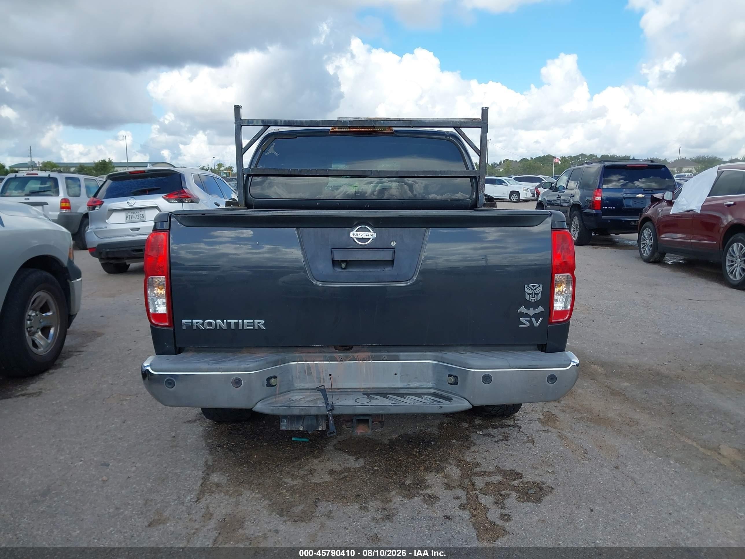 2013 Nissan Frontier Sv Gray vin: 1N6AD0ERXDN747109