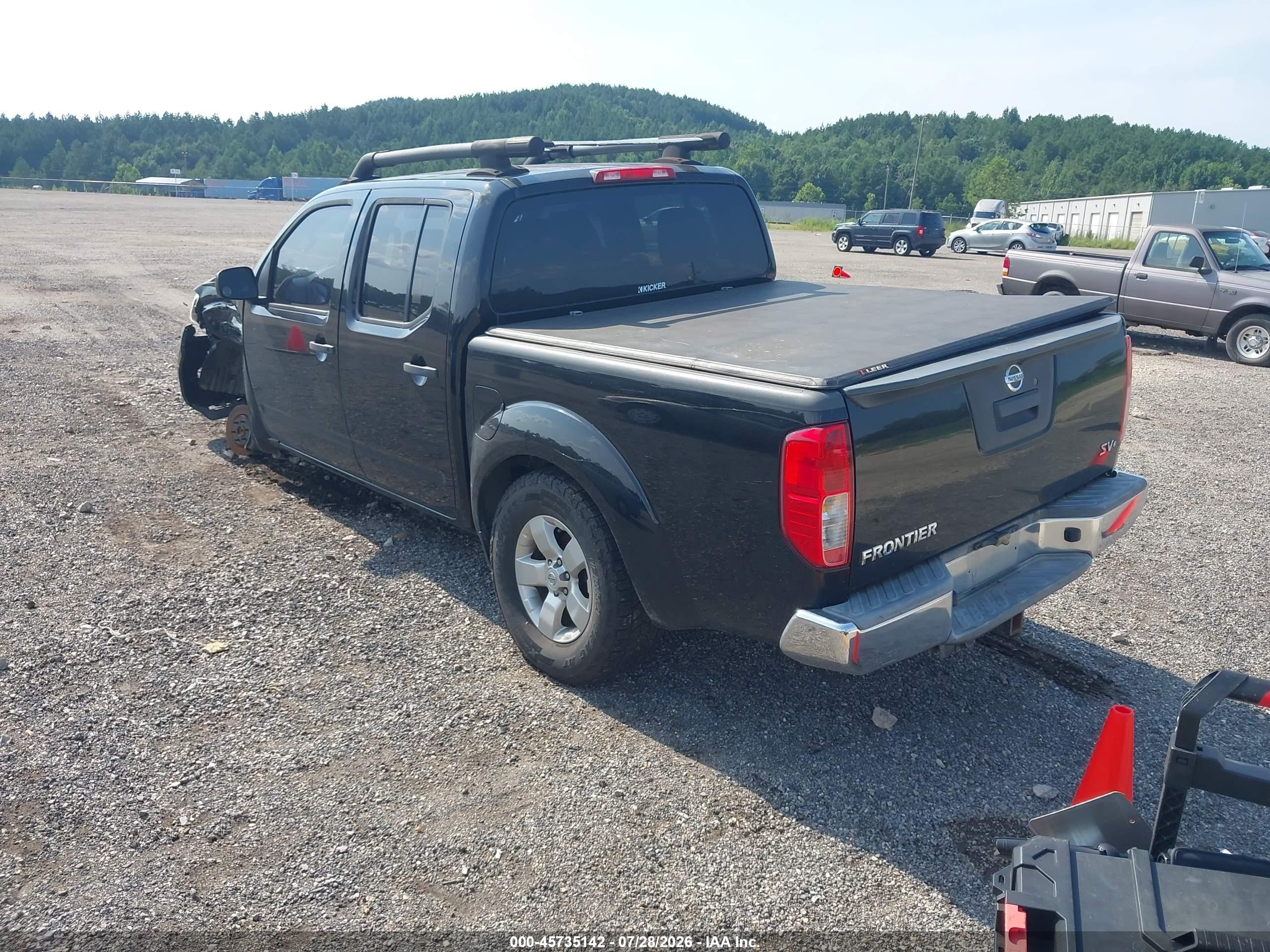 2013 Nissan Frontier Sv Black vin: 1N6AD0ERXDN756649