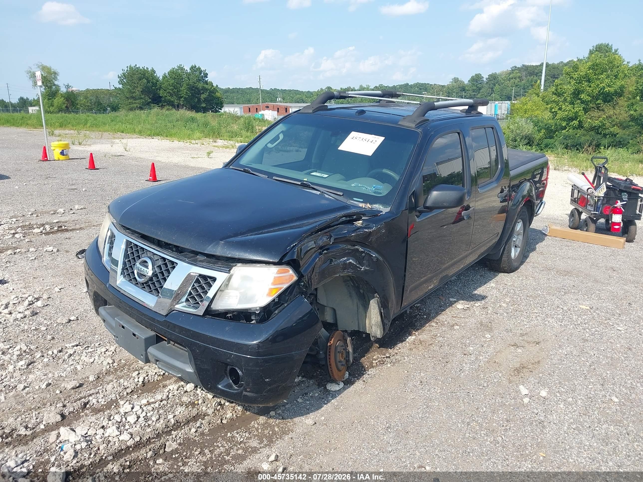 2013 Nissan Frontier Sv Black vin: 1N6AD0ERXDN756649
