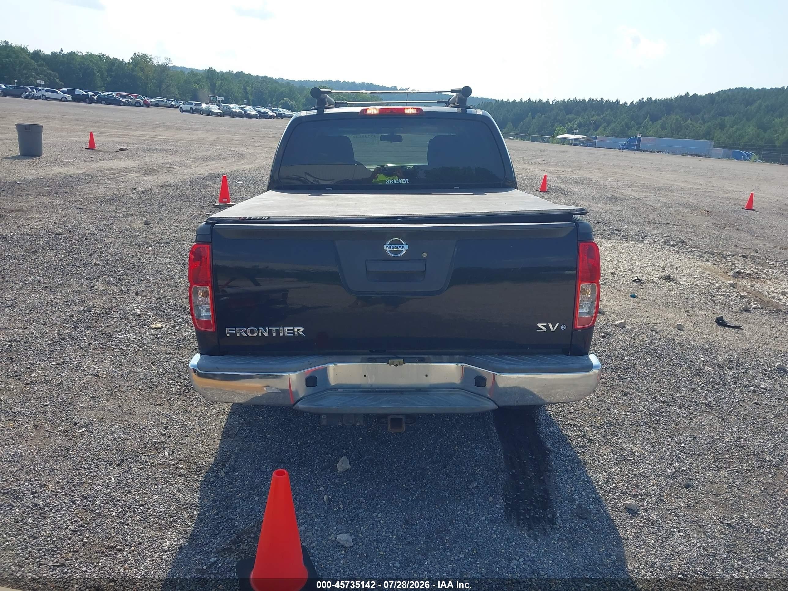 2013 Nissan Frontier Sv Black vin: 1N6AD0ERXDN756649