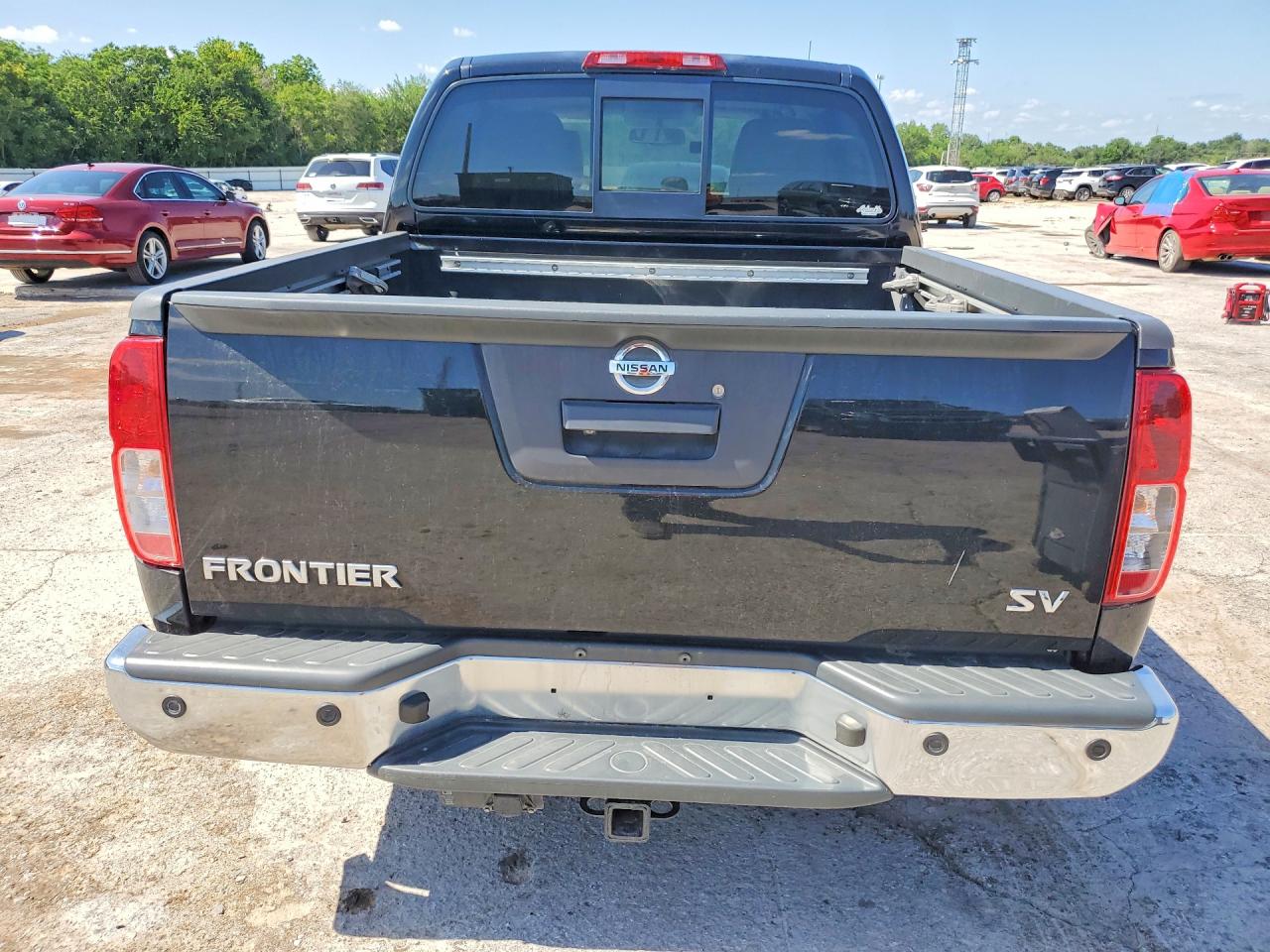 2014 Nissan Frontier S Black vin: 1N6AD0ERXEN768043