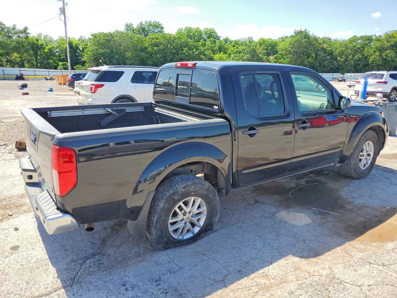 2014 Nissan Frontier S Black vin: 1N6AD0ERXEN768043