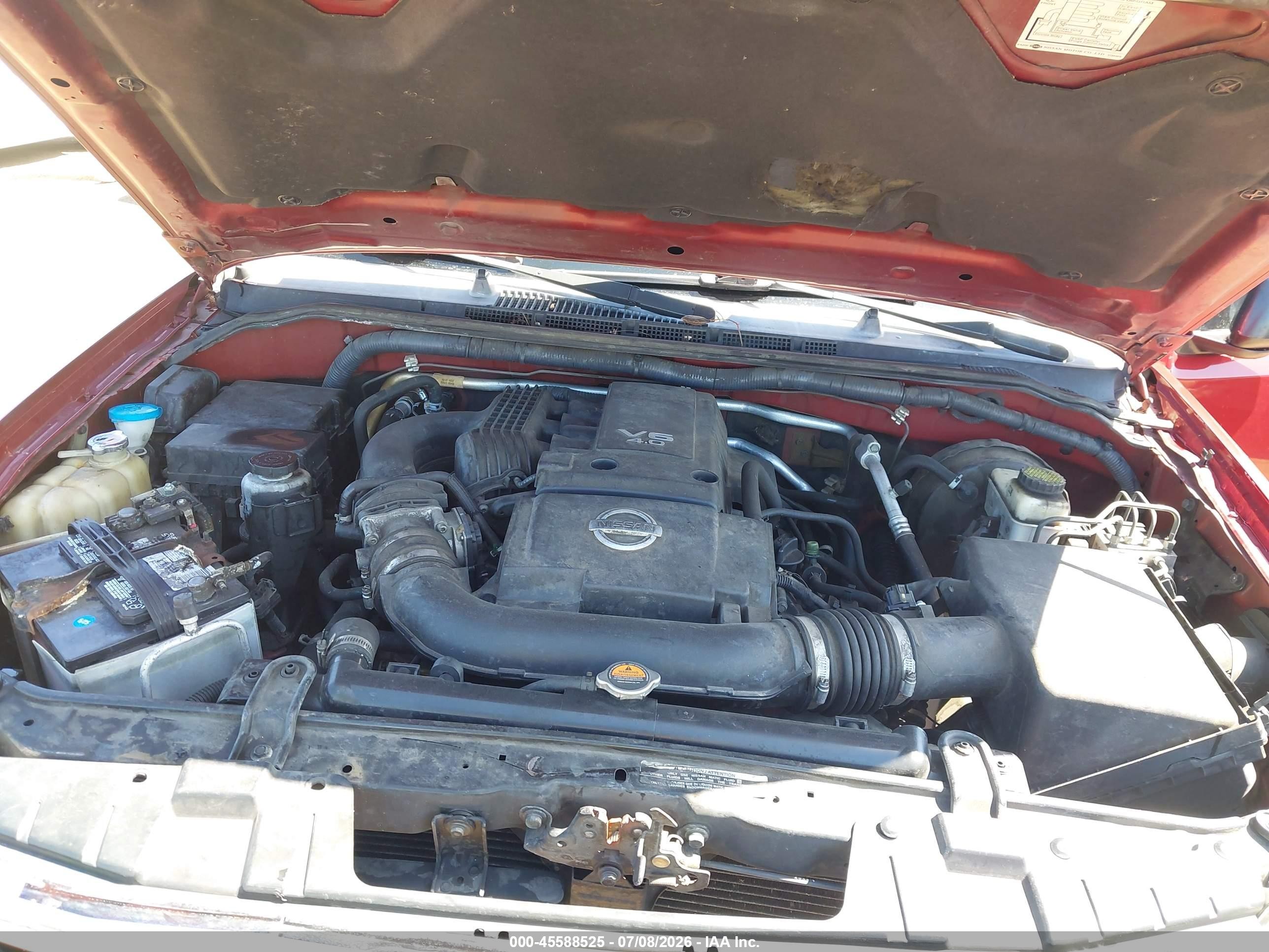 2014 Nissan Frontier Sv Красный vin: 1N6AD0ERXEN772318