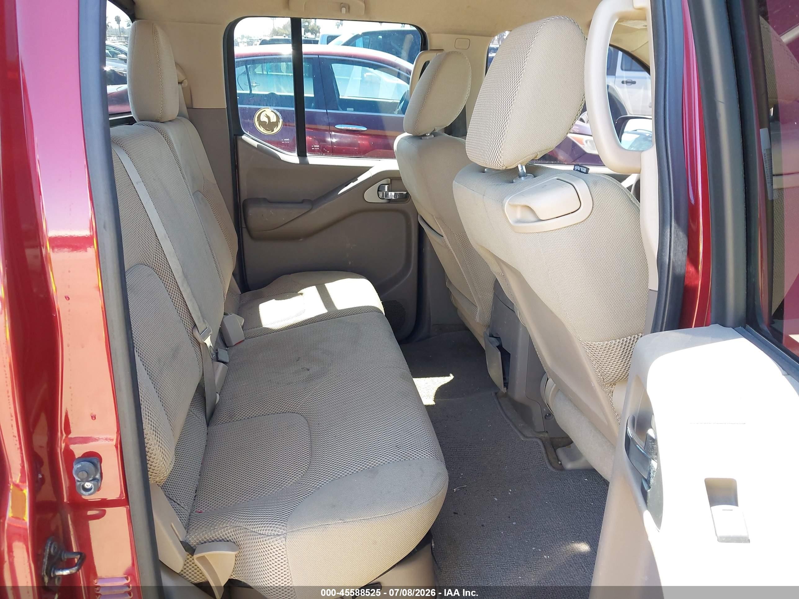2014 Nissan Frontier Sv Красный vin: 1N6AD0ERXEN772318