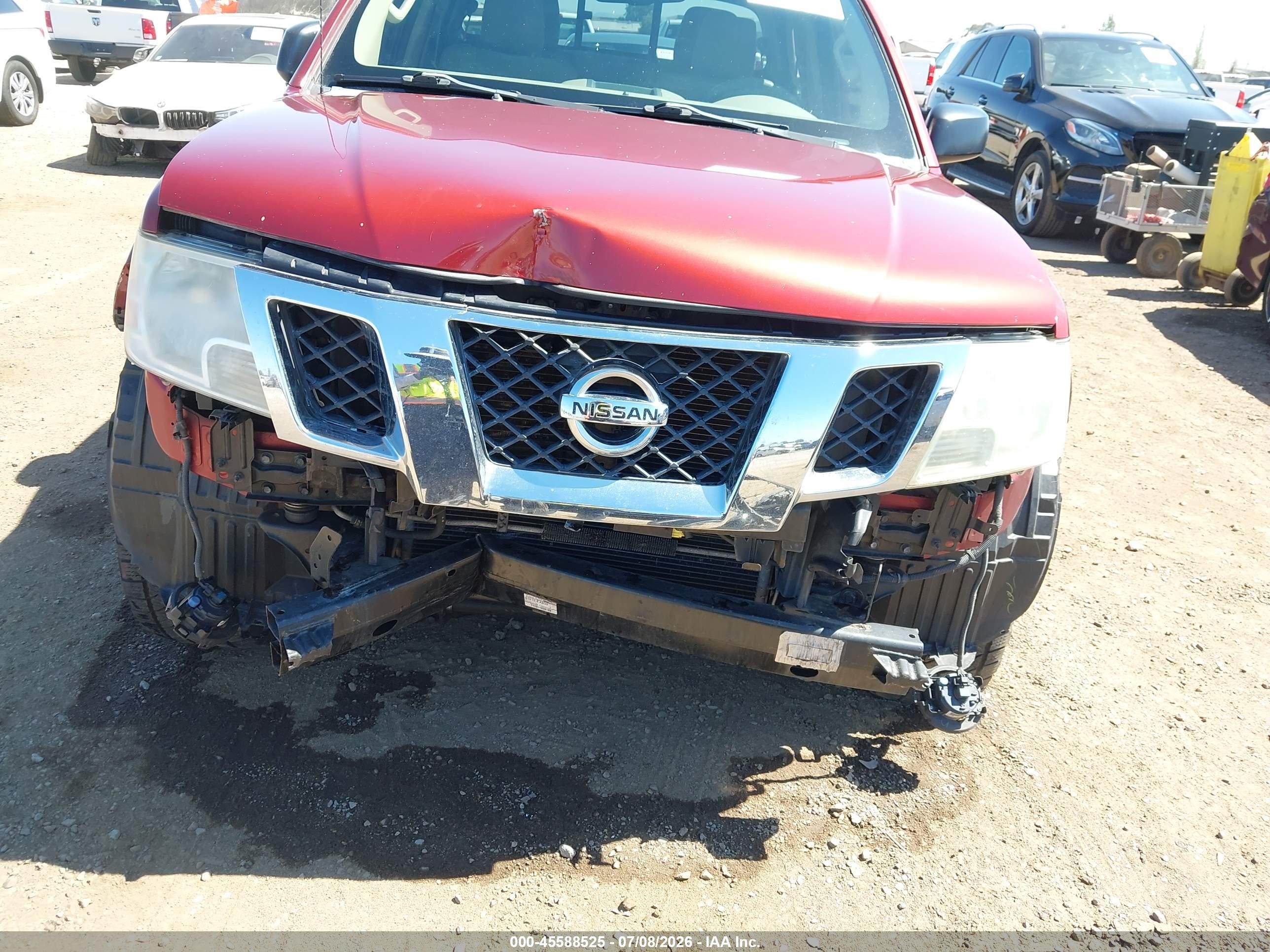 2014 Nissan Frontier Sv Красный vin: 1N6AD0ERXEN772318