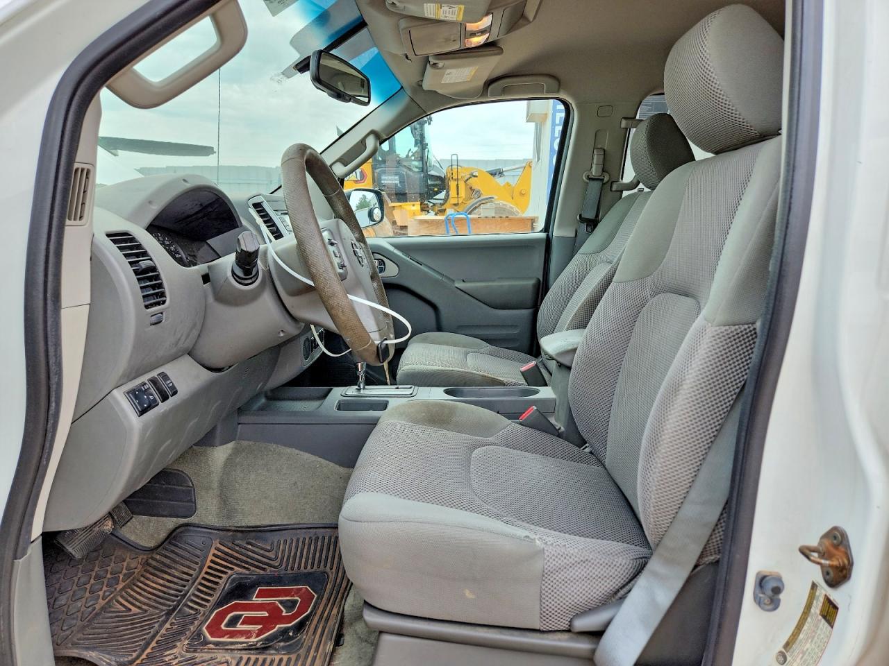 2015 Nissan Frontier S White vin: 1N6AD0ERXFN704098