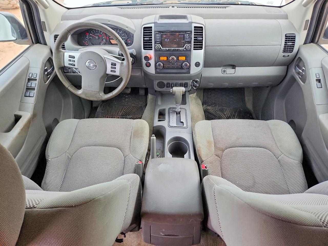 2015 Nissan Frontier S White vin: 1N6AD0ERXFN704098