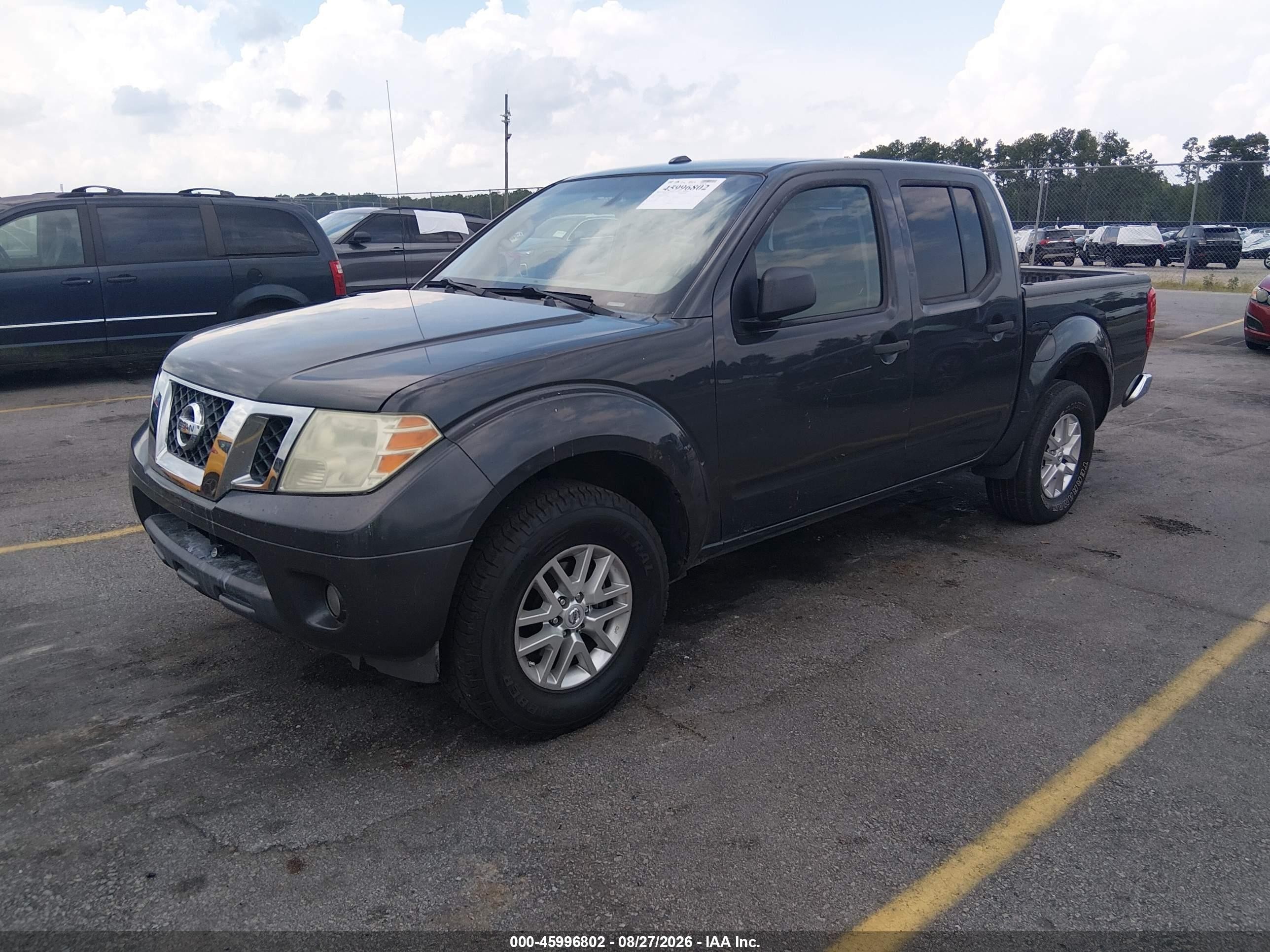 2015 Nissan Frontier Sv Gray vin: 1N6AD0ERXFN736193